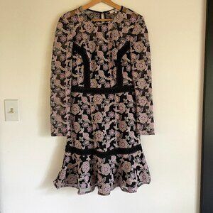 Long Sleeve Floral Dress